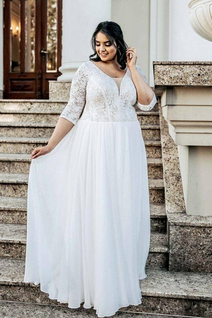 suknia ślubna plussize