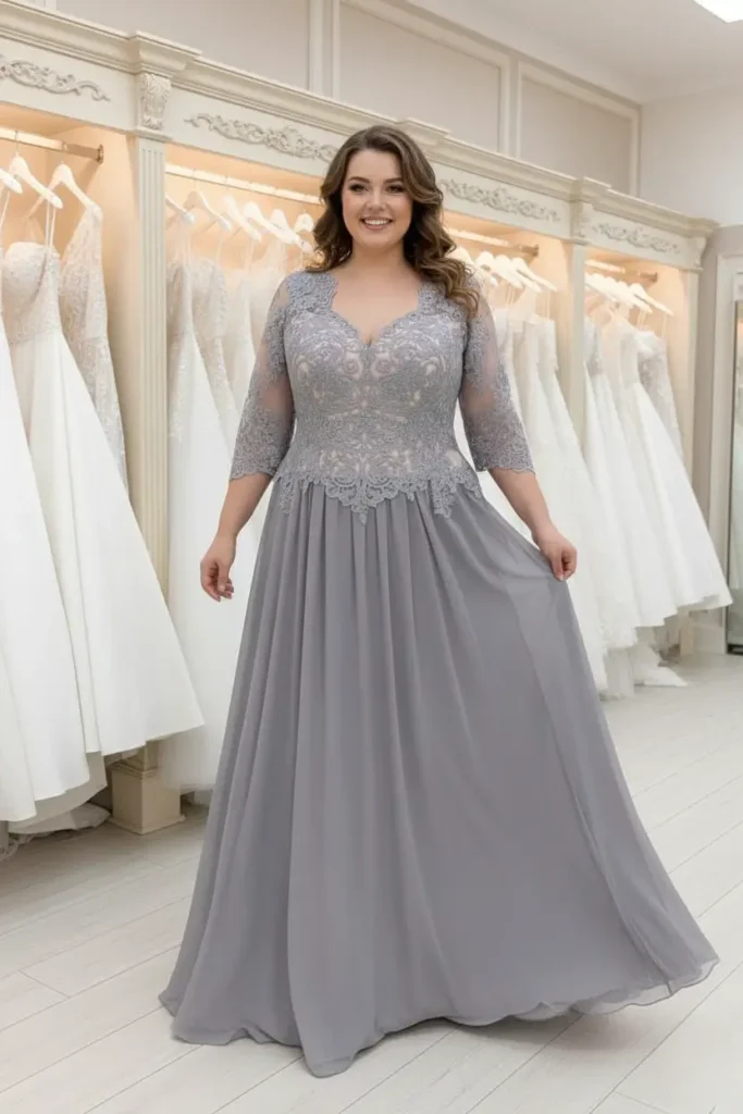 Suknia wieczorowa plus size na każdą okazję – elegancka kreacja z kolekcji