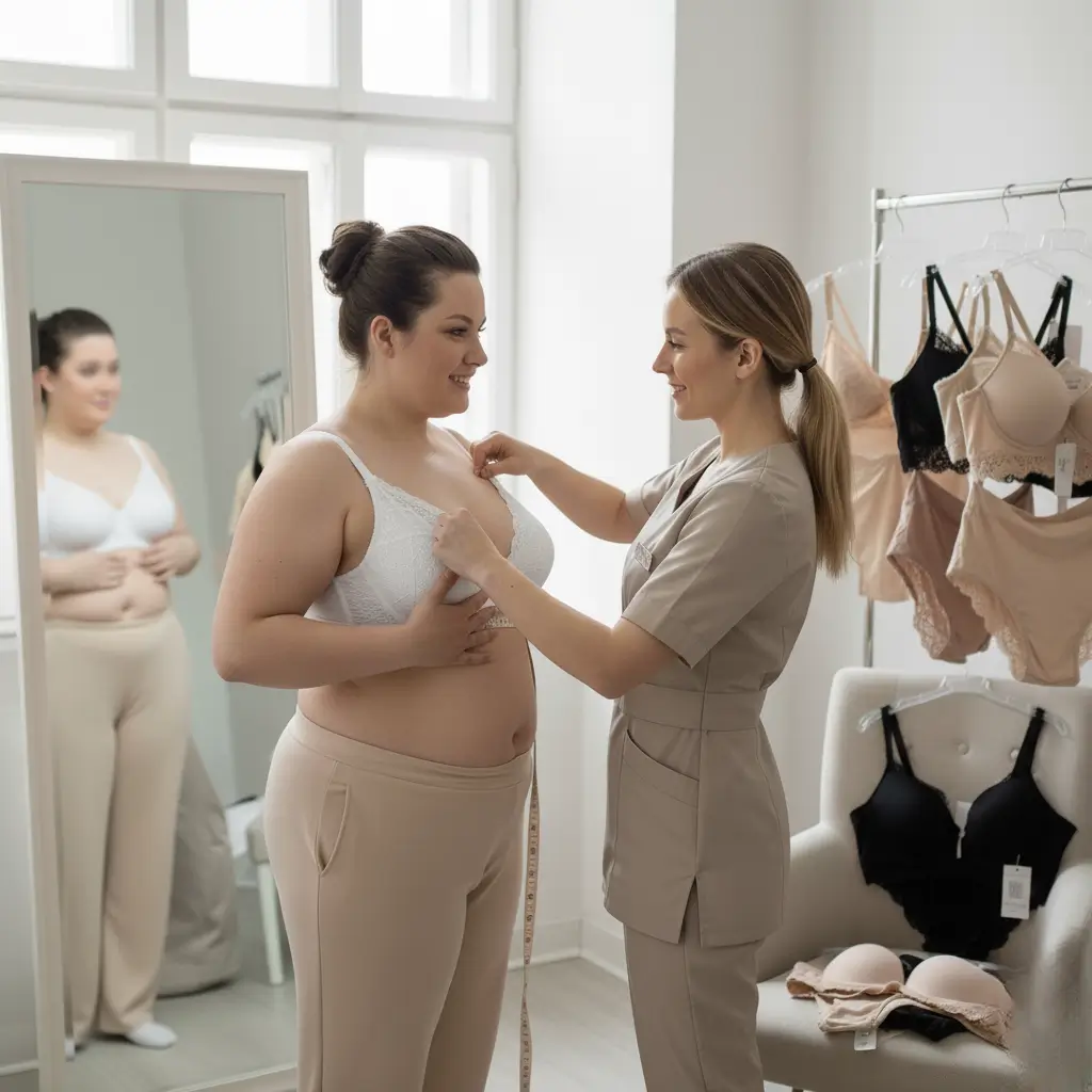 Brafitting dla puszystych – profesjonalne dopasowanie biustonosza dla sylwetki plus size
