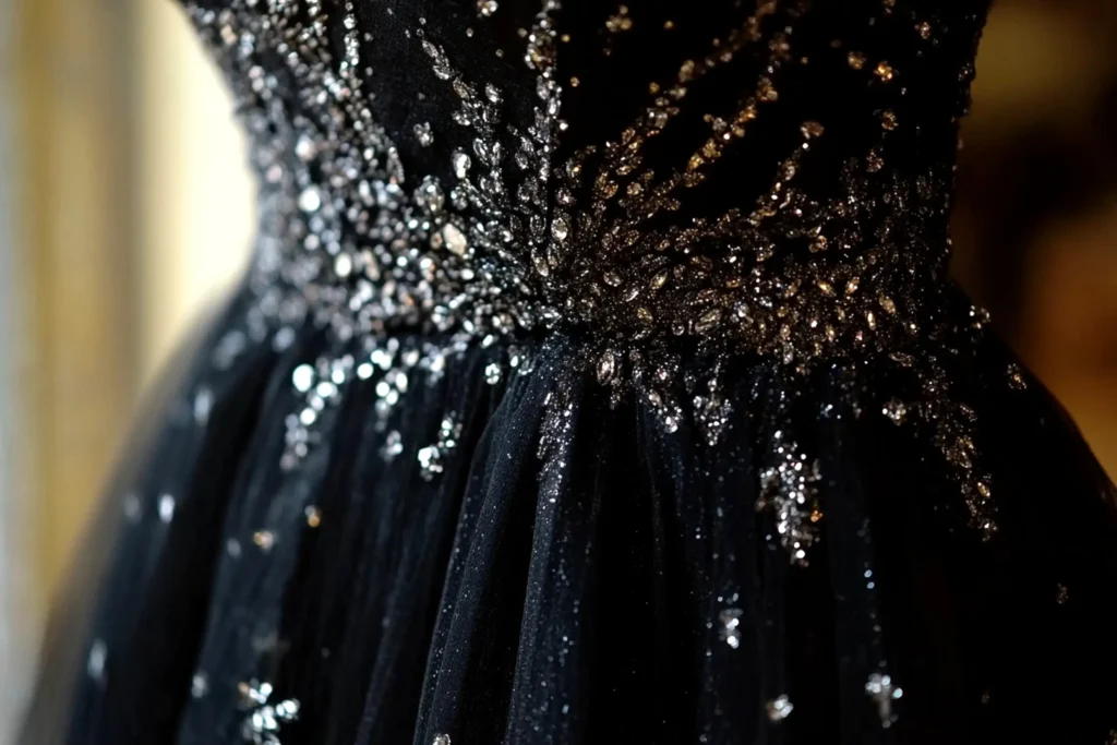 szycie miarowe sukni plus size &ndash; elegancka kreacja wieczorowa na miarę