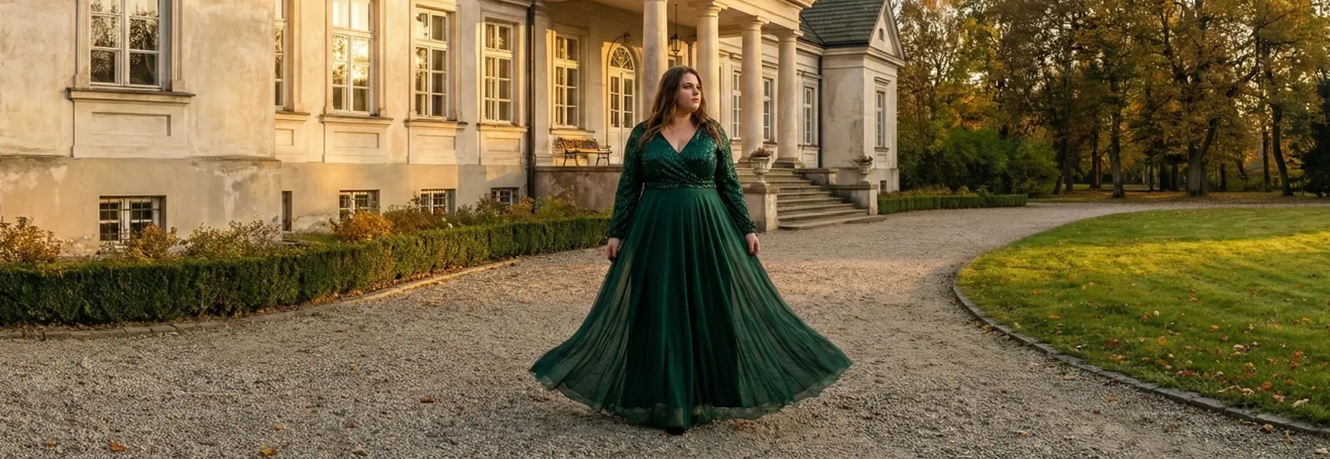 Suknie wieczorowe plus size
